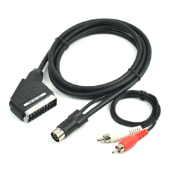 SNK Neo Geo PACKPUNCH CD / CDZ RGB SCART cable